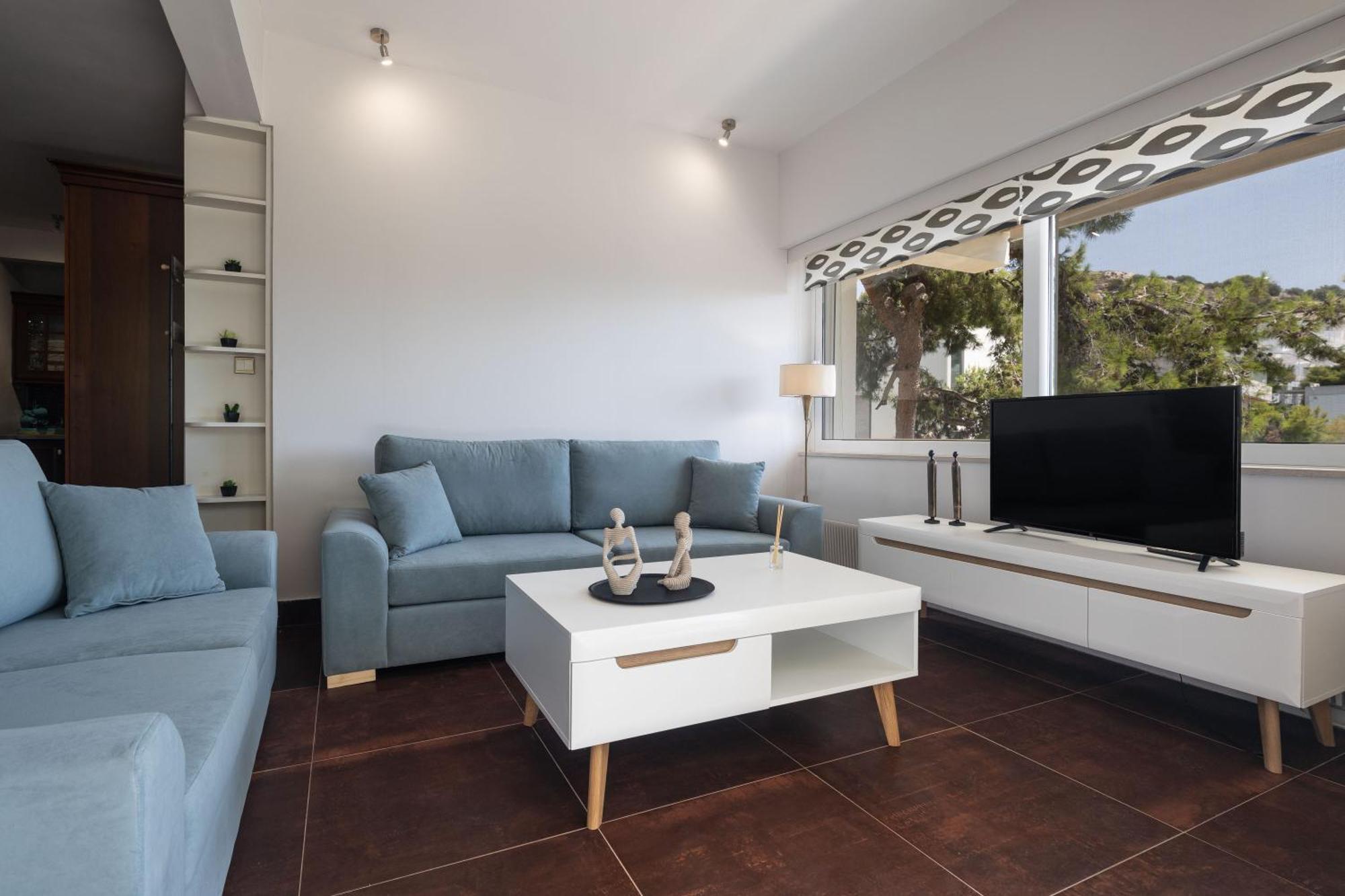 Relux Sea View 2 Bedroom Apartment By Blupine Athen Exterior foto
