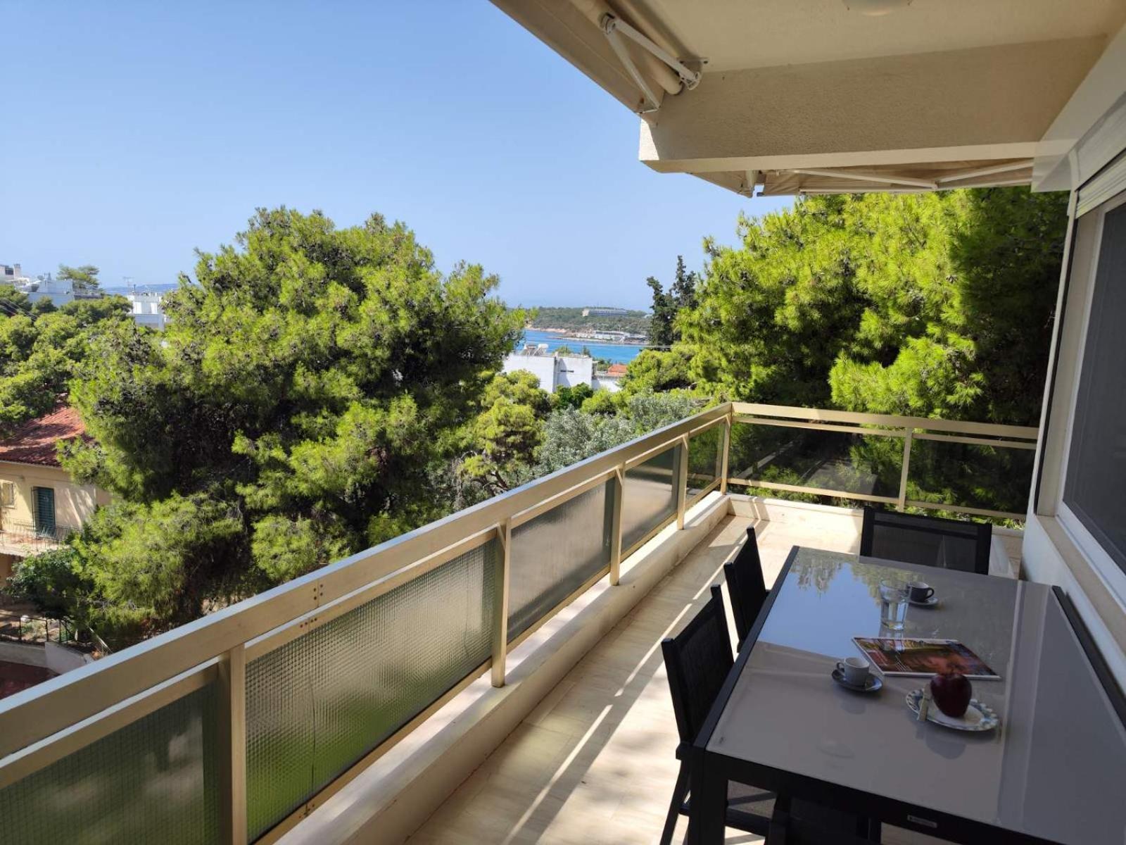 Relux Sea View 2 Bedroom Apartment By Blupine Athen Exterior foto